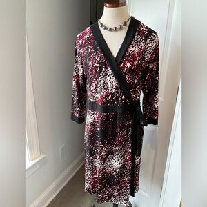 Wrap dress flattering on all figures
